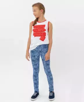 Синие брюки Button Blue (158)