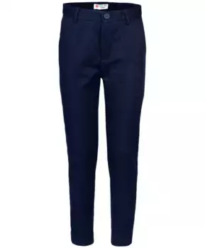 Синие брюки Slim Button Blue (140)