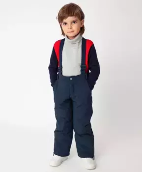 Синие брюки утепленные зимние Gulliver (110)