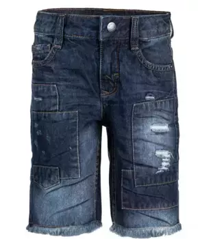 Синие джинсовые шорты Gulliver (104)