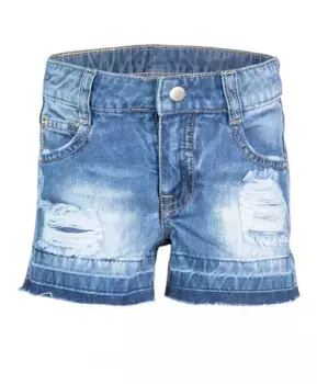 Синие джинсовые шорты Gulliver (128)