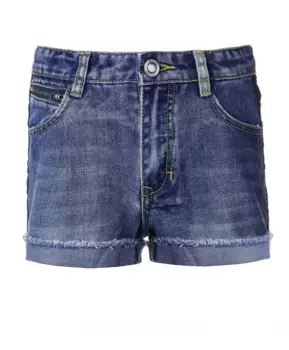 Синие джинсовые шорты Gulliver (140)