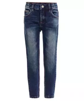 Синие прямые джинсы Gulliver (128)