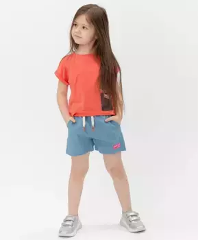 Синие шорты Button Blue (110)
