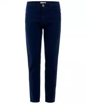 Синие твиловые брюки Button Blue (104)