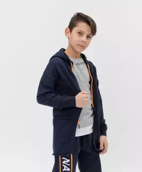 Синий кардиган Button Blue (158)