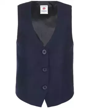 Синий классический жилет Button Blue (158)