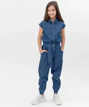 Синий комбинезон Button Blue (134)