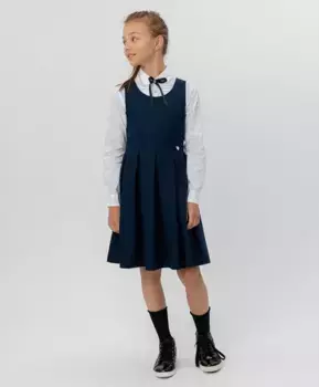 Синий сарафан Button Blue (146)