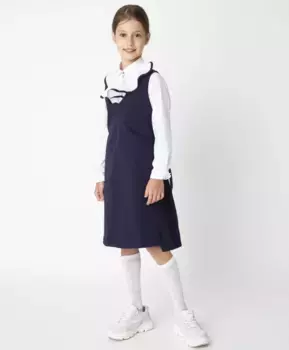 Синий сарафан Gulliver (128)