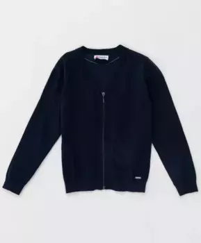 Синий тонкий кардиган Button Blue (140)
