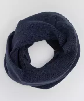 Синий вязаный снуд Button Blue (58-22)