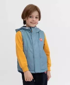 Синий жилет Button Blue (110)