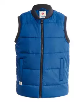 Синий жилет Button Blue (128)