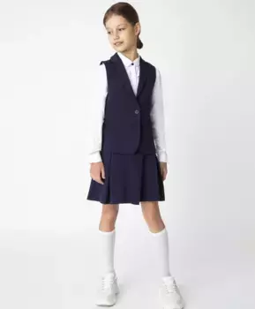 Синий жилет Gulliver (158)
