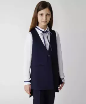 Синий жилет Gulliver (164)