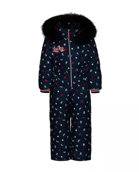 Синий зимний комбинезон Gulliver