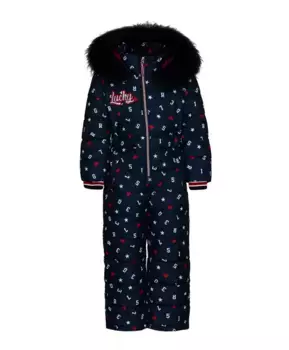 Синий зимний комбинезон Gulliver (128)