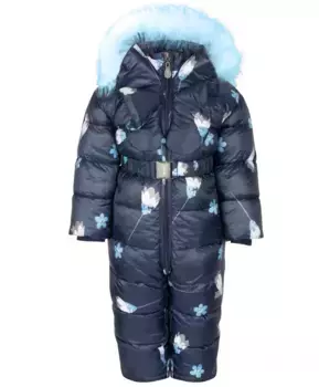 Синий зимний комбинезон Gulliver (86)