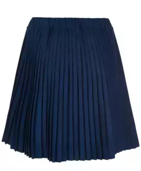 Синяя плиссированная юбка Button Blue (170)