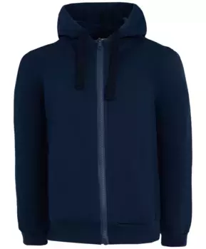 Синяя толстовка Button Blue (146)