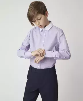 Сиреневая рубашка Gulliver (152)