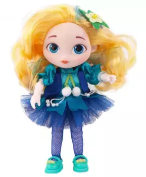 Игрушка шарнирная кукла Фея в бальном платье, Снежка