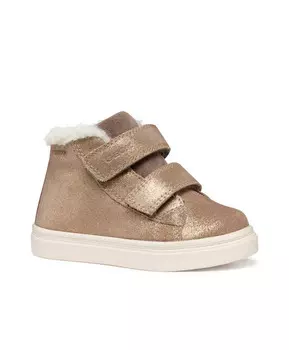 Сникеры из блестящей экокожи для девочки Geox (26)