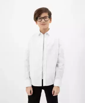 Сорочка комбинированная белая Gulliver (140)