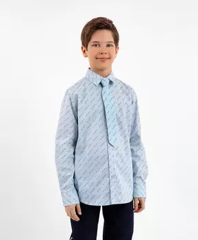 Сорочка с длинным рукавом голубая Gulliver (164)