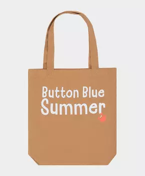 Сумка бежевая Button Blue