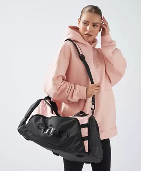 Сумка спортивная с непромокаемым карманом розовая Jumkey (One size)