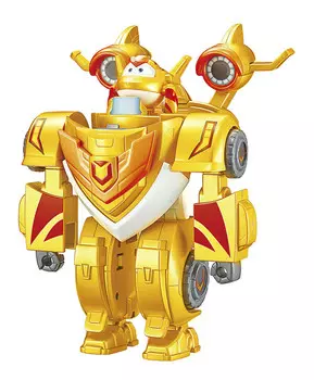 Супер Крылья Машина-трансформер с мини фигуркой Голден Боя