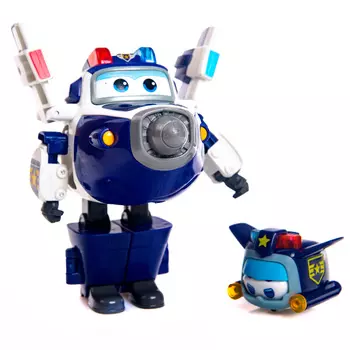 Трансформер Заряженный Пол + Супер питомец Пол Супер Крылья