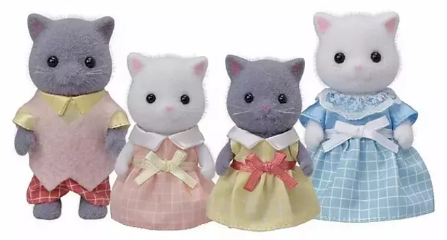 Sylvanian Families Семья Персидских кошек