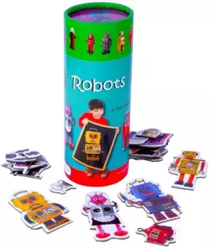 The Purple Cow Настольная игра Роботы, пазлы, магнитная