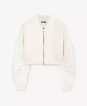 Толстовка-бомбер золотистого цвета Gulliver (152)