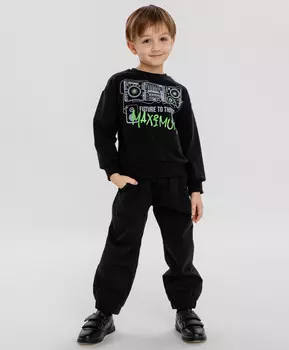 Толстовка черная Button Blue (98)