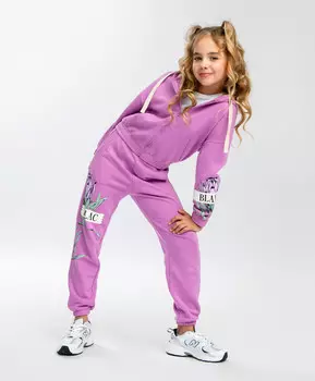 Толстовка на молнии фиолетовая Button Blue (158)