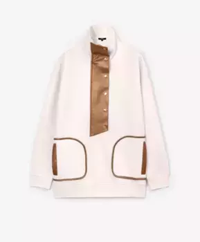 Толстовка нераспашная молочного цвета GLVR (XL)