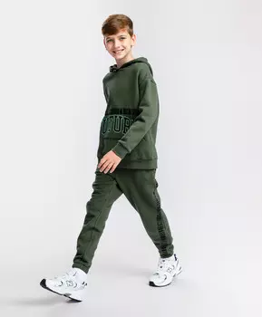 Толстовка с капюшоном цвета хаки Button Blue (152)