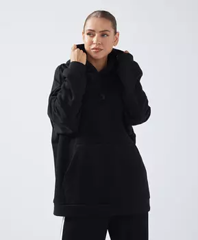 Толстовка с капюшоном для женщины черная Jumkey (44 (S))