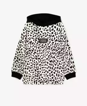 Толстовка с принтом белая Gulliver (158)