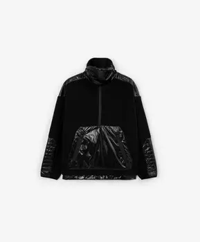 Толстовка с рисунком черная Gulliver (170)