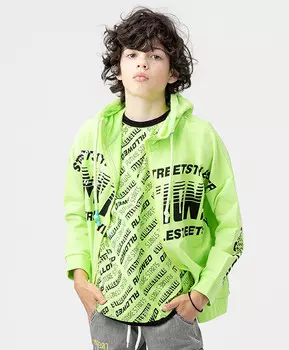 Толстовка салатовая Button Blue (158)