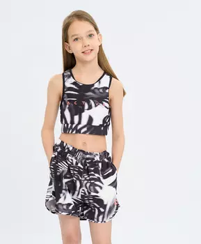 Топ для купания с цветочным принтом для девочки мультицвет Button Blue