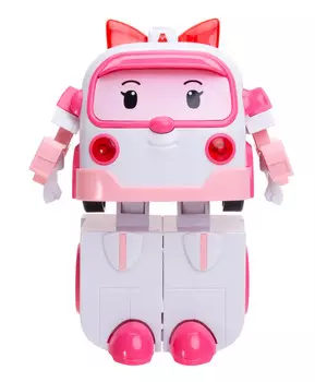 Трансформер большой со световыми эффектами "Эмбер" Robocar Poli