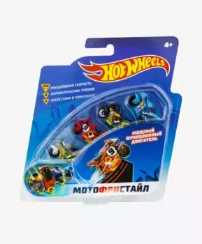 Трек Hot Wheels Мотофристайл для трюков
