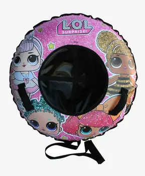 Тюбинг 1TOY LOL розовый 100 см