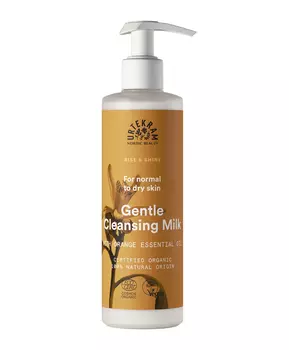 Urtekram Питательное очищающее молочко для нормальной и сухой кожи Пряный цветок апельсина, 245мл